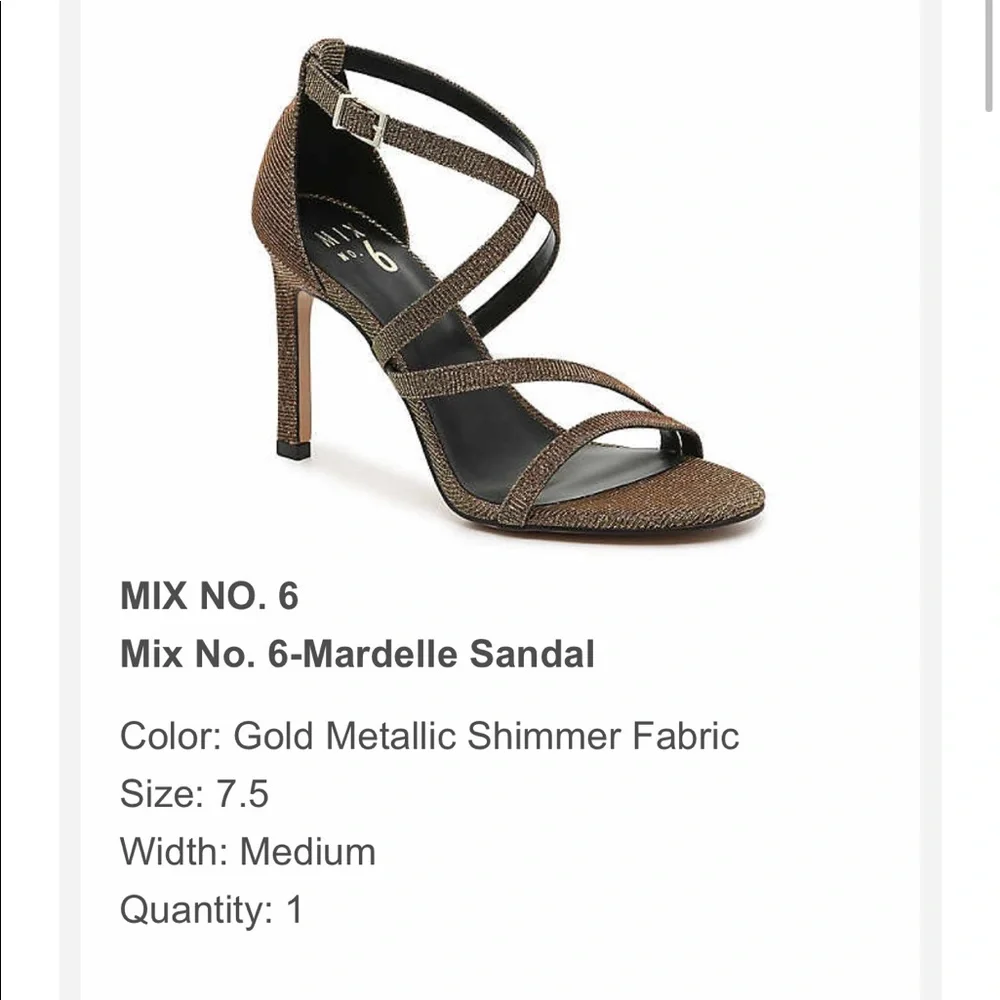 Mix No 6 sandals